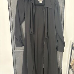 Banana Republic Classic Black Coat